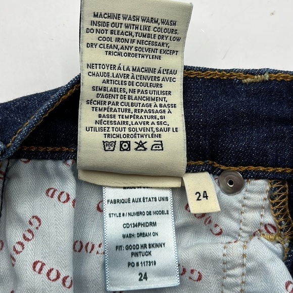 AO.LA Alice + Olivia Skinny High Rise Size 24 - Picture 11 of 16